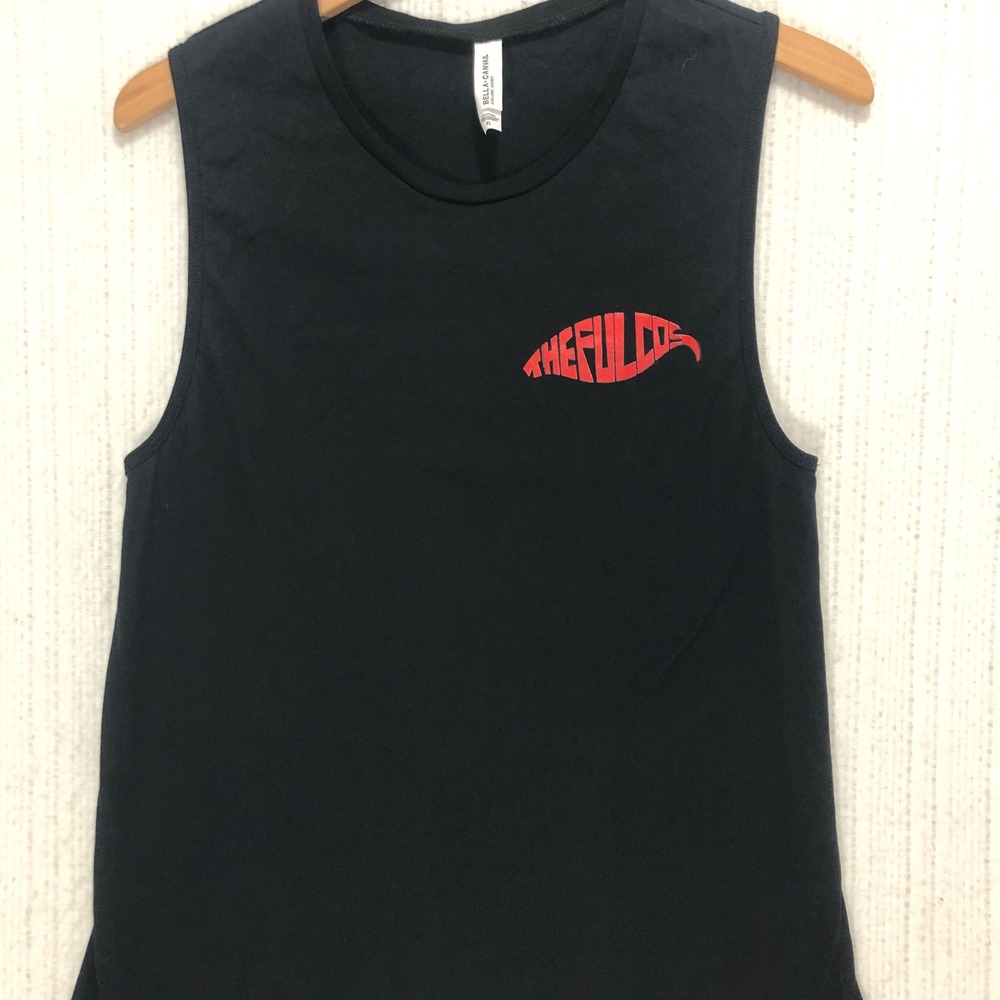 Bella Canvas The Fulcos Band Muscle Tank Top Black Alligator Graphic XL